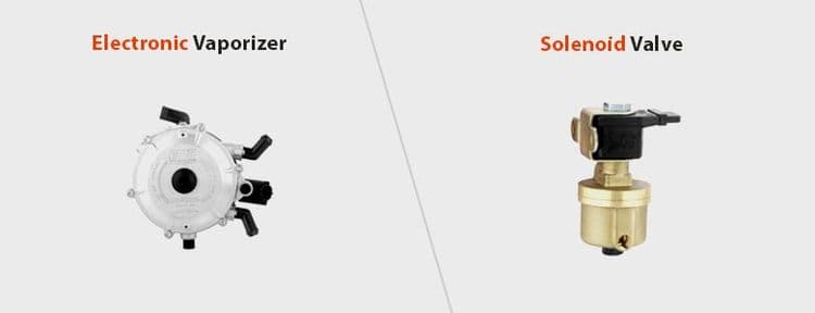 LPG Vaporizer and Solenoid Valves